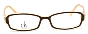 2-Calvin Klein CK5689 213 Eyeglasses Frames PETITE 48-16-135 Brown / Peach-750778375236-IKSpecs