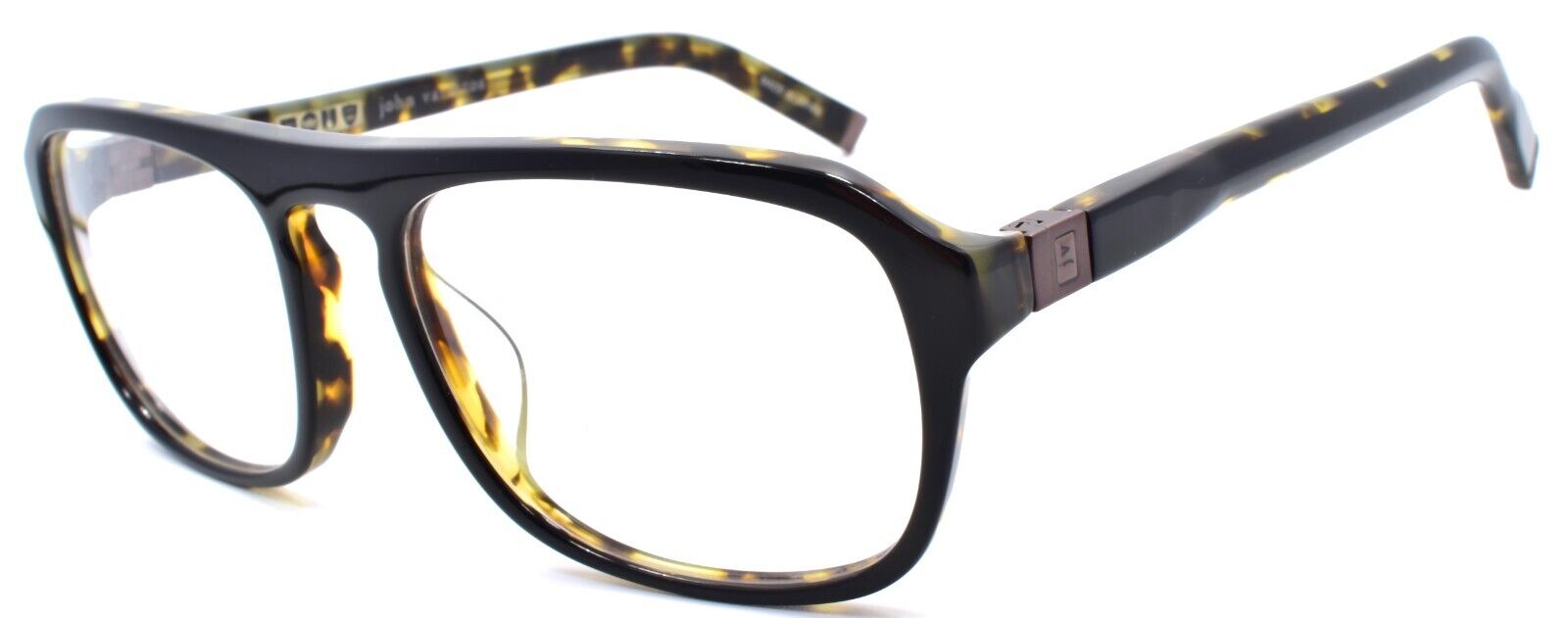 1-John Varvatos V362 UF Men's Eyeglasses Frames 55-18-145 Black Tortoise Japan-751286266146-IKSpecs