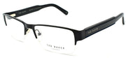 1-Ted Baker Capital 4213 001 Men's Eyeglasses Frames Half-rim 52-17-140 Black-4894327031702-IKSpecs