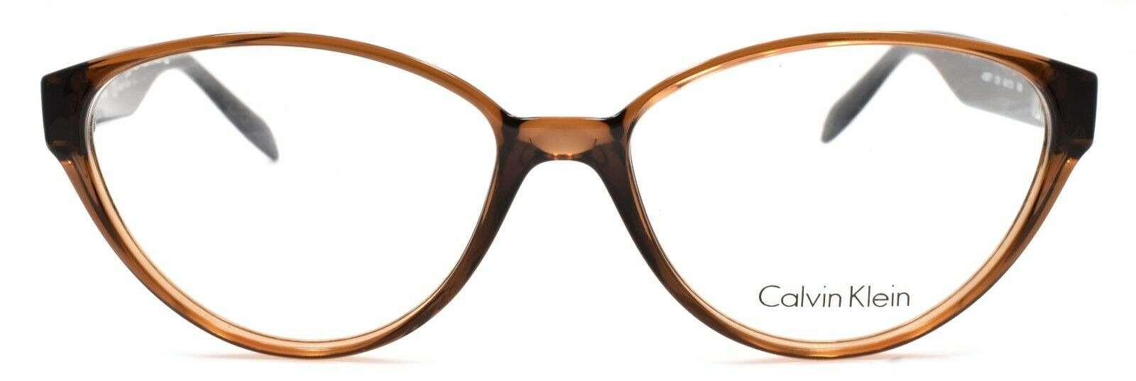 2-Calvin Klein CK5877 210 Women's Eyeglasses Frames Cat-eye 54-15-145 Brown ITALY-750779083284-IKSpecs