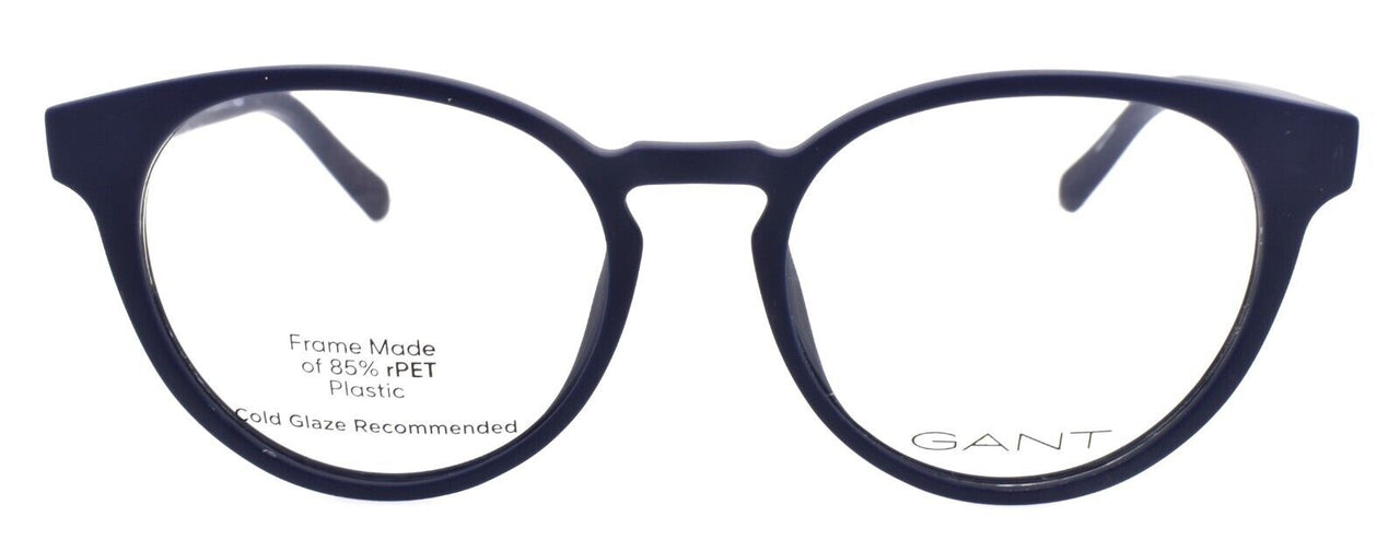 GANT GA3265 091 Eyeglasses Frames Round 53-18-145 Matte Blue