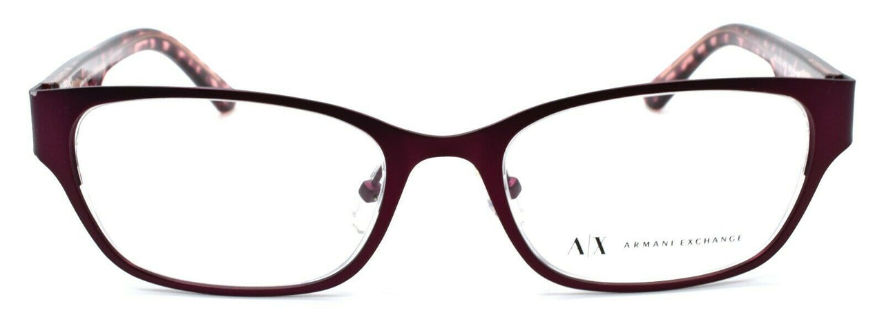 Armani Exchange AX1013 6057 Women's Eyeglasses Frames 50-18-135 Satin Purple