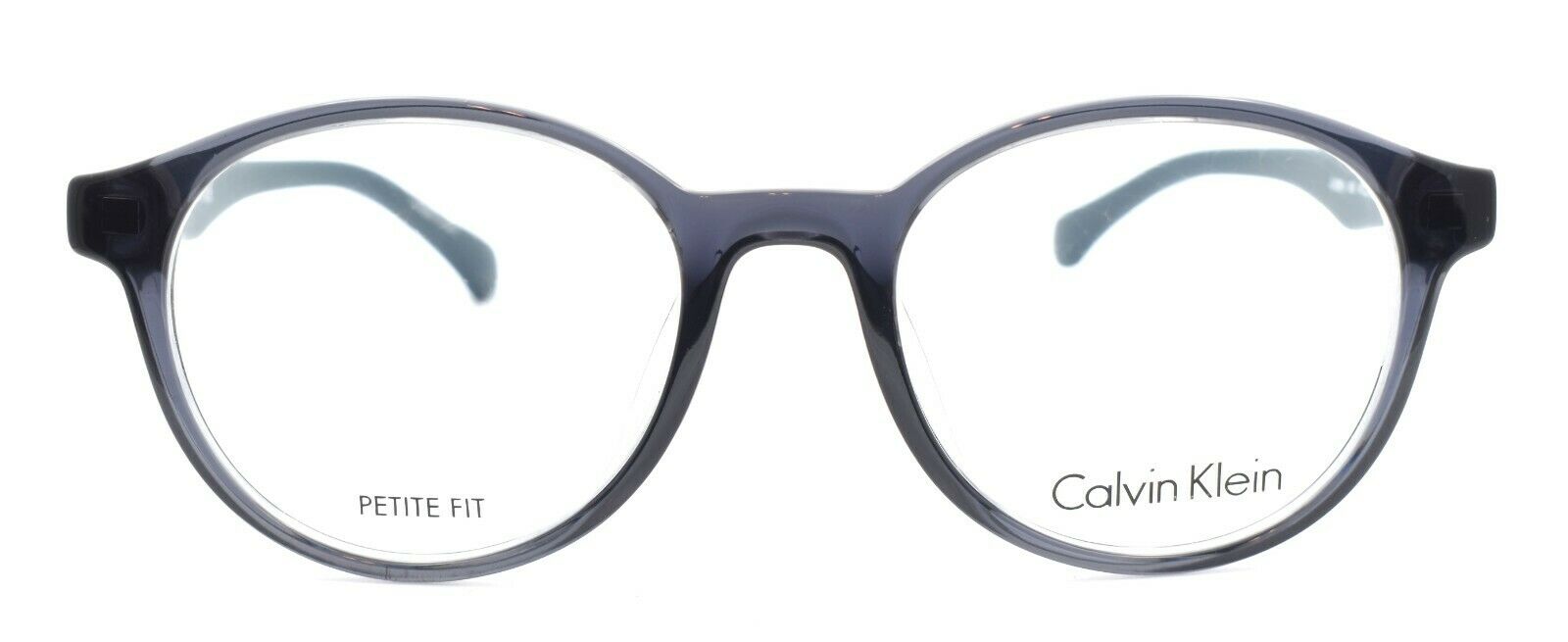 2-Calvin Klein CK5859 438 Eyeglasses Frames Round 47-18-140 Deep Blue-750779078266-IKSpecs