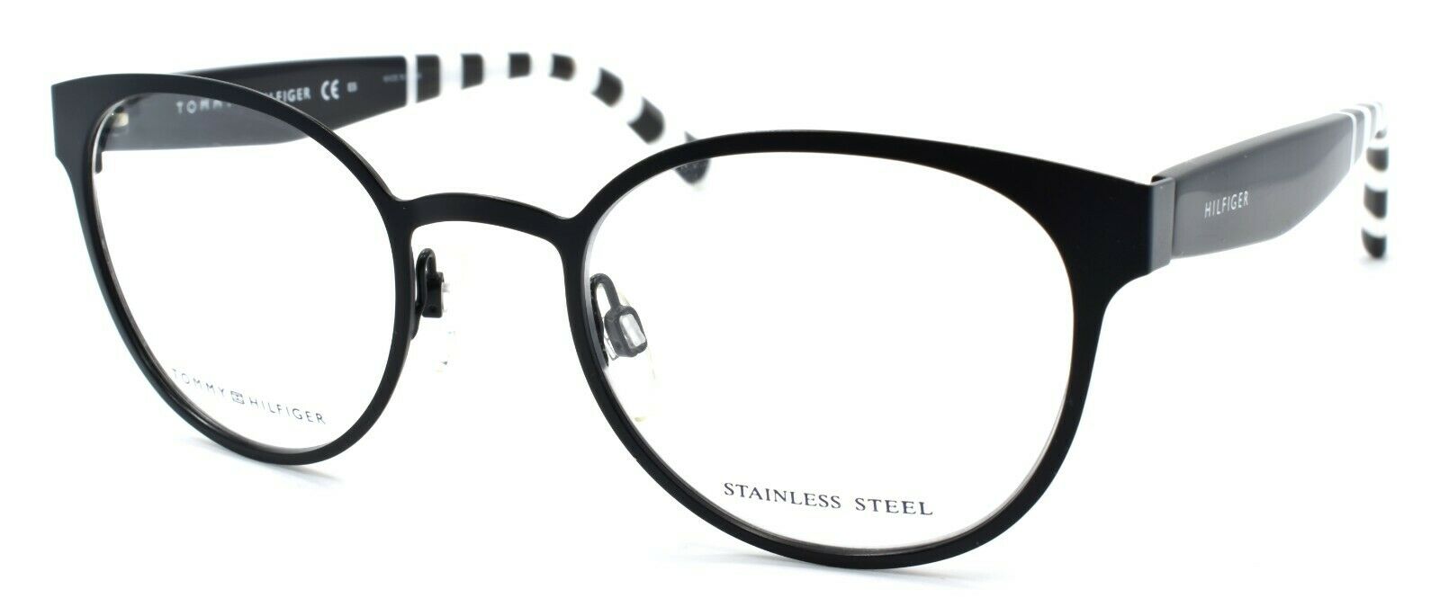 1-TOMMY HILFIGER TH 1484 003 Women's Eyeglasses Frames 49-21-140 Matte Black-762753621221-IKSpecs