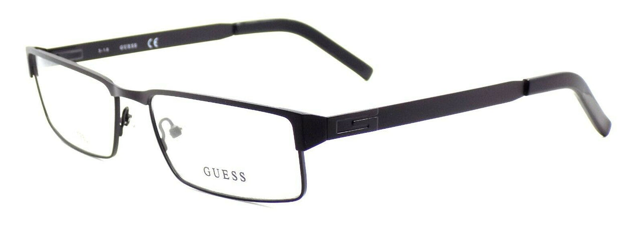 1-GUESS GU1615 BLK Men's Eyeglasses Frames Metal 57-17-145 Matte Black-715583208629-IKSpecs