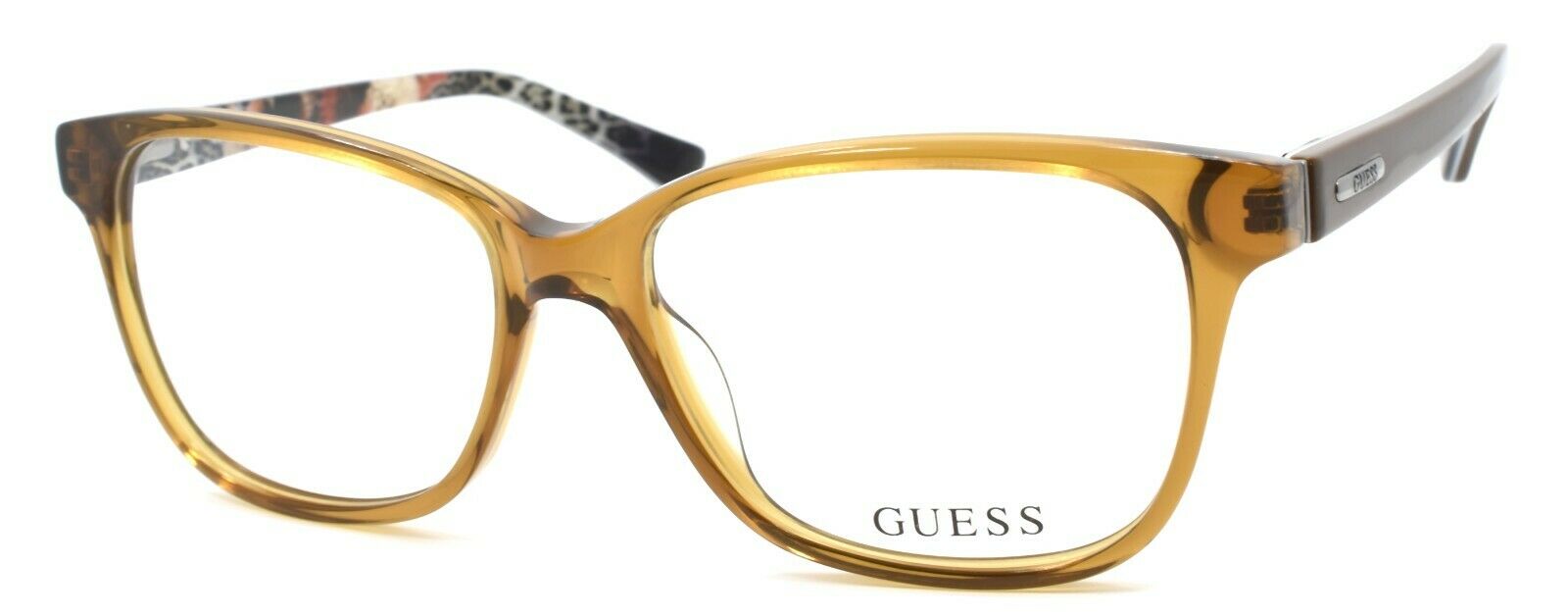 1-GUESS GU2506 047 Women's Eyeglasses Frames 52-15-135 Light Brown-664689712267-IKSpecs