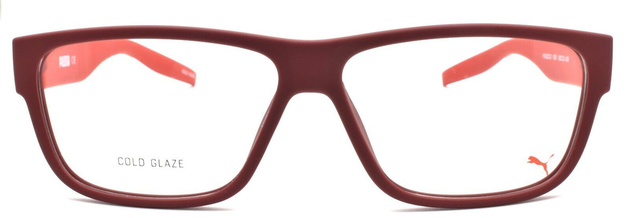 2-PUMA PU0231O 003 Men's Eyeglasses Frames 58-13-140 Red-889652221250-IKSpecs