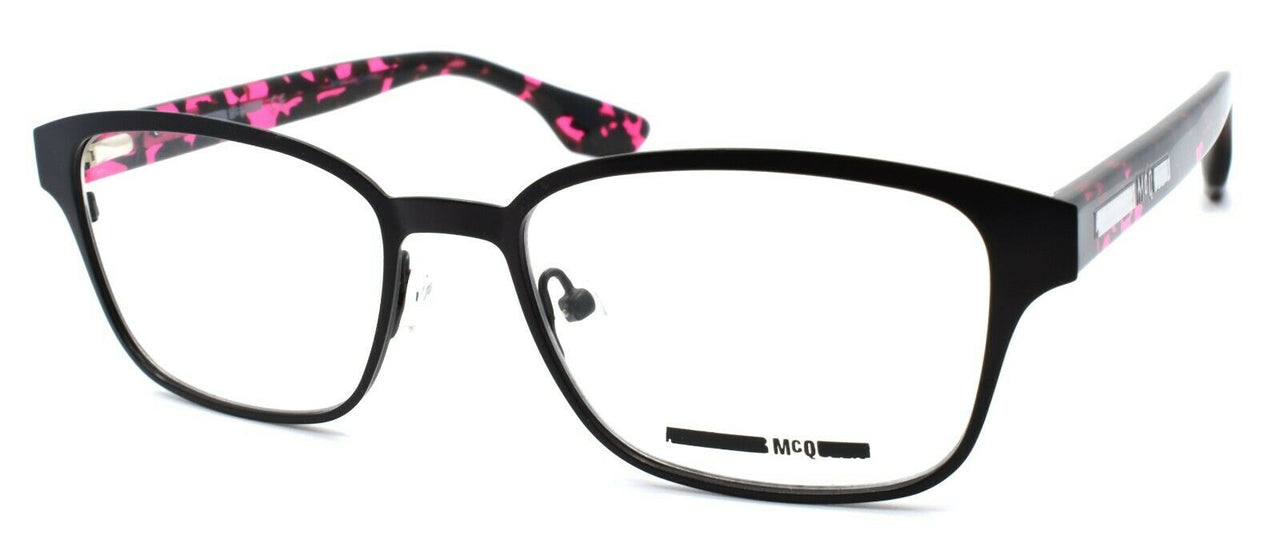 McQ Alexander McQueen MQ0042O 004 Women's Eyeglasses 52-17-145 Black / Pink