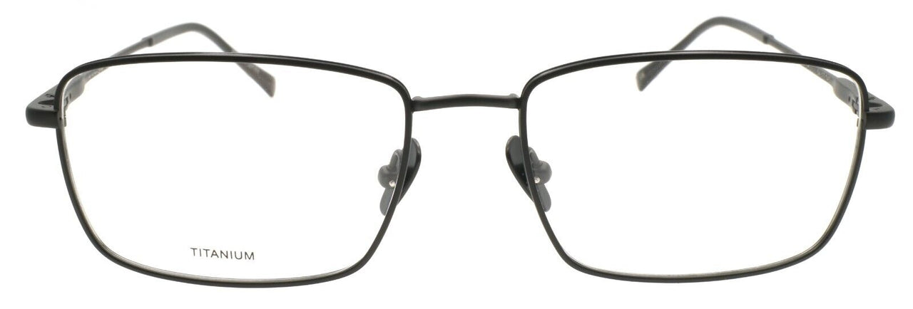 2-John Varvatos V184 Men's Eyeglasses Frames Titanium 54-17-145 Black Japan-751286343328-IKSpecs