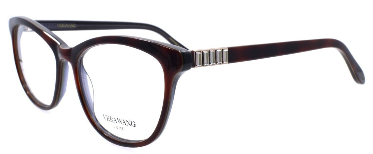 Vera Wang Frigg TO Women's Eyeglasses Frames 51-16-133 Tortoise w/ Crystals