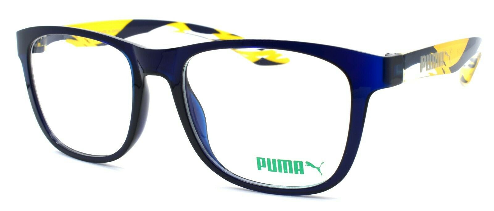 1-PUMA PU0034O 004 Unisex Eyeglasses Frames 52-18-145 Blue-889652003207-IKSpecs