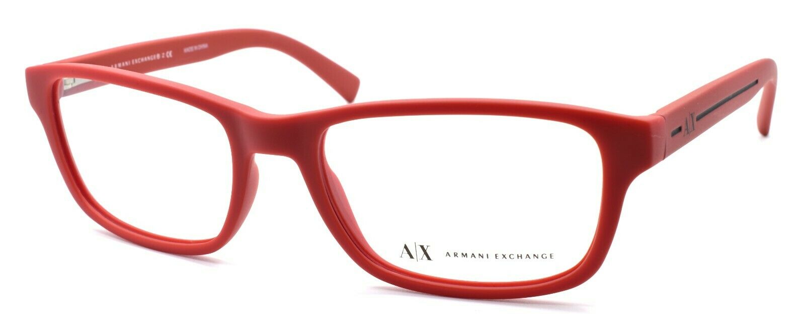 1-Armani Exchange AX3021 8155 Eyeglasses Frames 54-17-140 Matte Red-8053672409963-IKSpecs