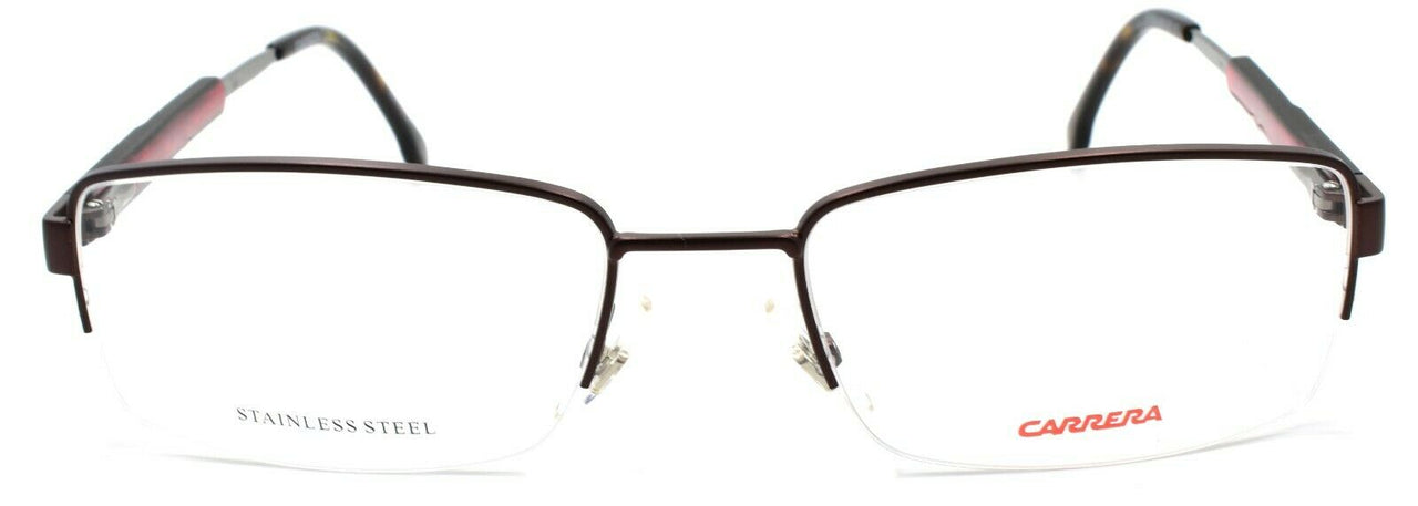 2-Carrera 8836 VZH Men's Eyeglasses Frames Half-rim 56-19-145 Matte Bronze-716736126449-IKSpecs