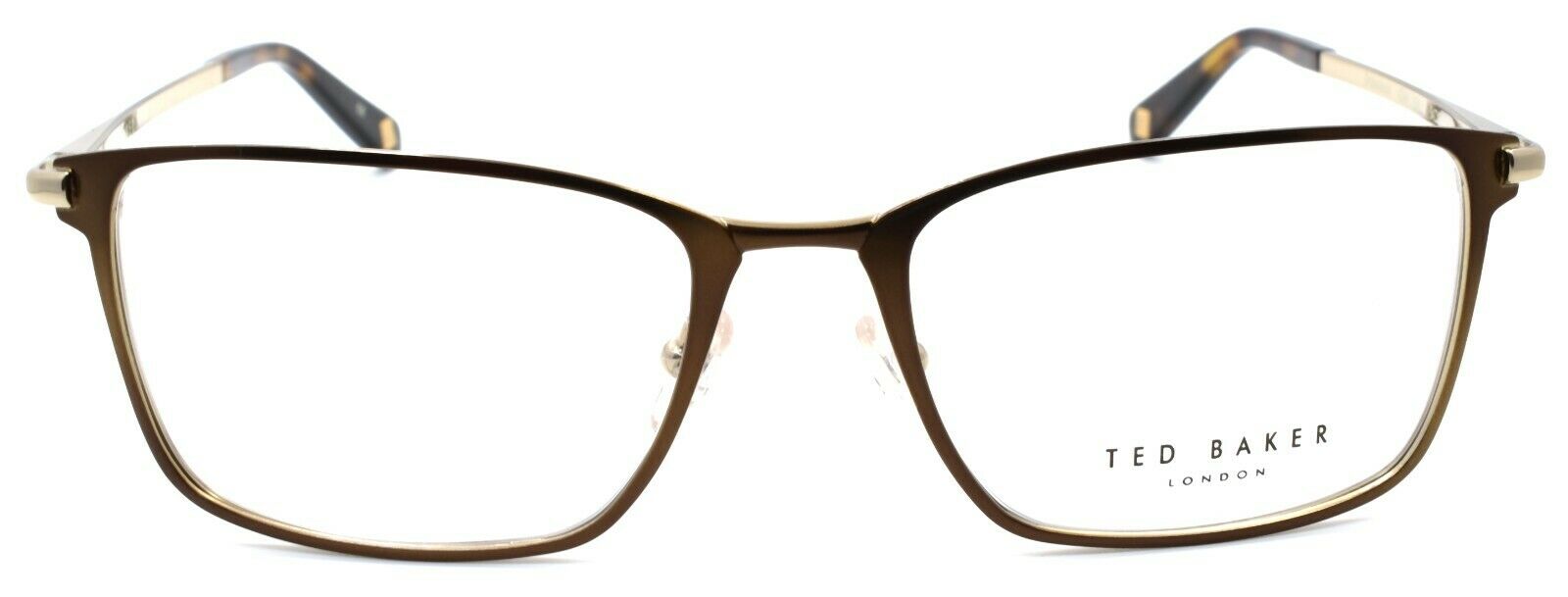 2-Ted Baker Drummond 4244 104 Men's Eyeglasses Frames 54-18-140 Brown / Gold-4894327119097-IKSpecs