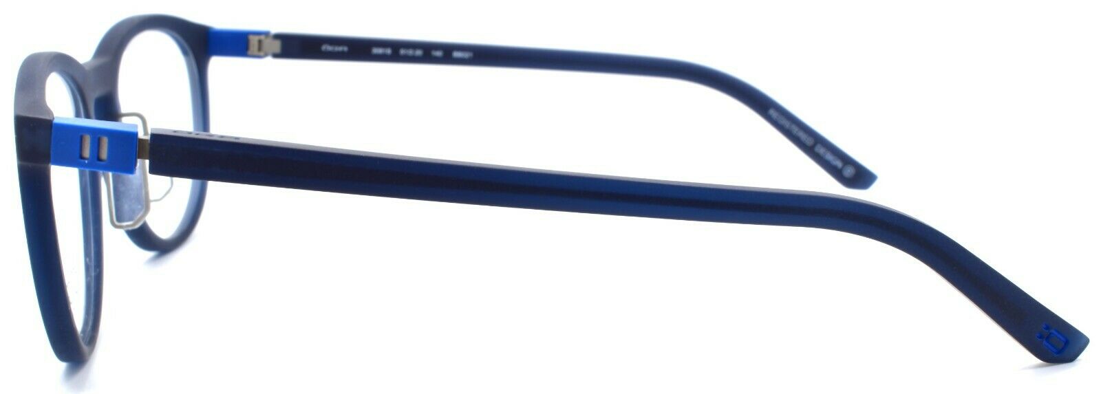 3-OGA by Morel 3081S BB021 Eyeglasses Frames 51-20-140 Dark Blue-3604770899559-IKSpecs