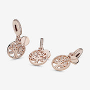 5-Pandora Charm Sparkling Family Tree Dangle 14K Rose Gold Plated 781728CZ-5700302593891-IKSpecs