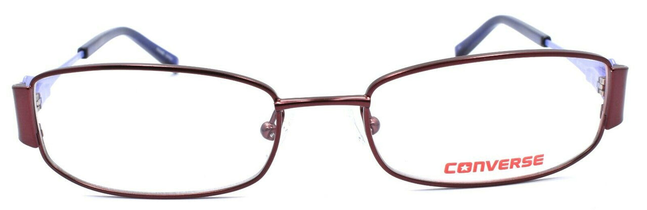 2-CONVERSE K002 Kids Eyeglasses Frames 50-17-135 Burgundy + CASE-751286244762-IKSpecs