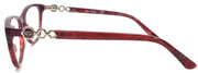 3-Harley Davidson HD0554 069 Women's Eyeglasses Frames 51-16-140 Shiny Bordeaux-889214179494-IKSpecs