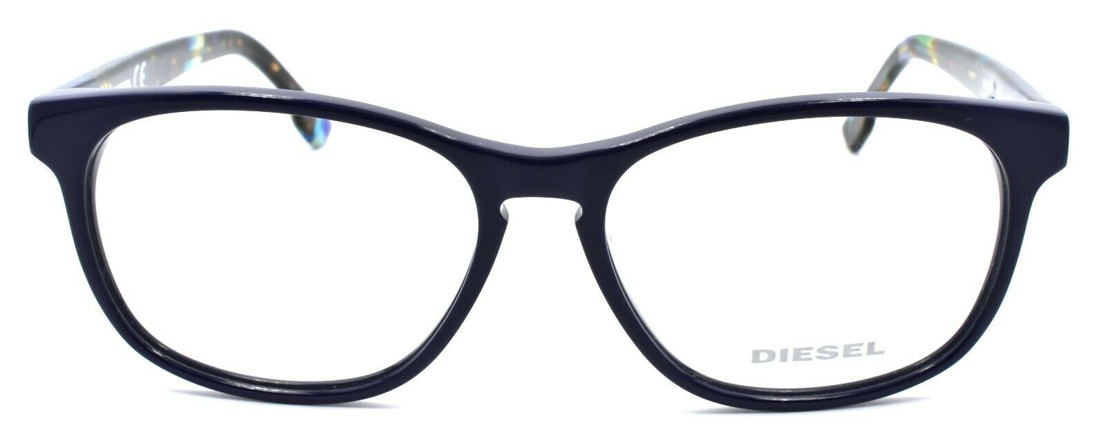 2-Diesel DL5187 090 Unisex Eyeglasses Frames 54-15-145 Shiny Blue-664689763818-IKSpecs