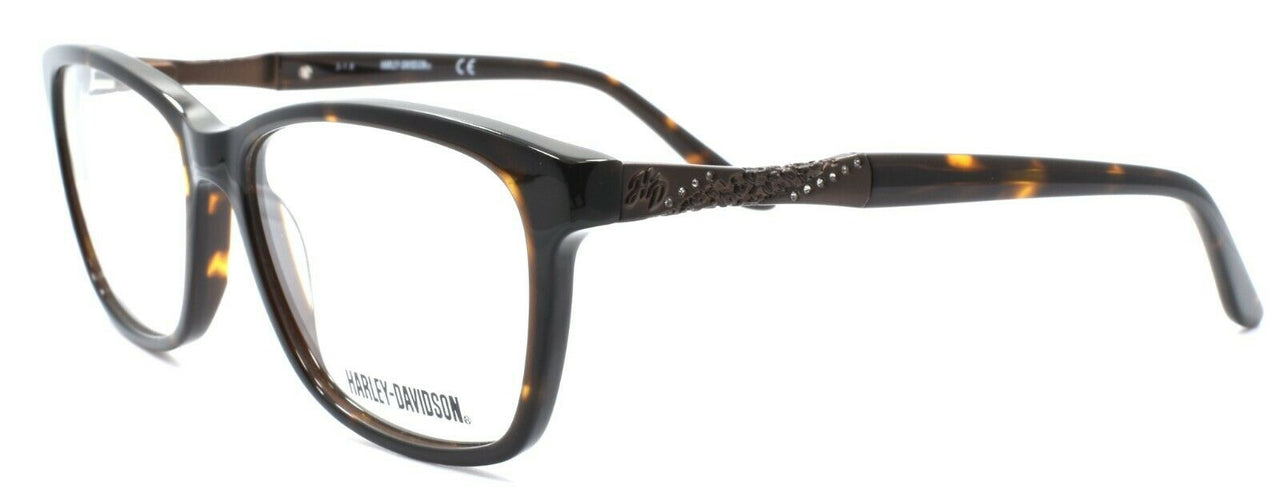 1-Harley Davidson HD0542 052 Women's Eyeglasses Frames 53-15-135 Dark Havana +CASE-664689925148-IKSpecs