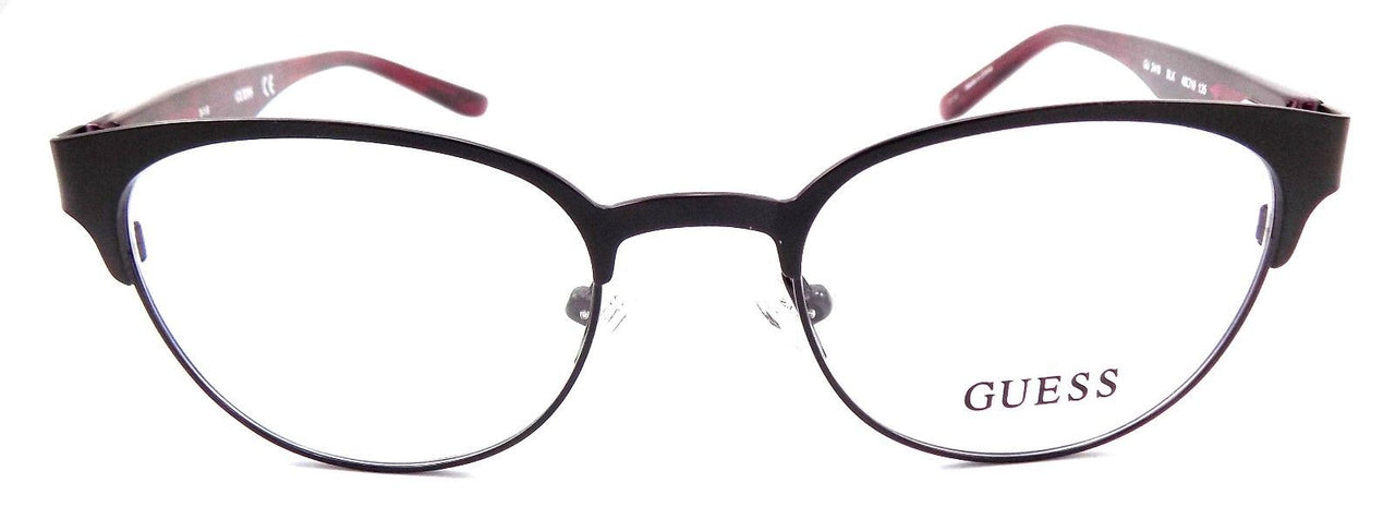 2-GUESS GU2419 BLK Women's Eyeglasses Frames 48-19-135 Matte Black + CASE-715583960398-IKSpecs