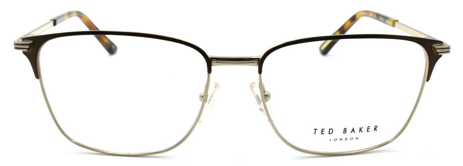 2-Ted Baker Smuggler 4235 104 Men's Eyeglasses Frames 55-16-140 Brown / Gold-4894327098682-IKSpecs