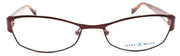 2-LUCKY BRAND Delilah Women's Eyeglasses Frames 52-16-135 Burgundy + CASE-751286205367-IKSpecs