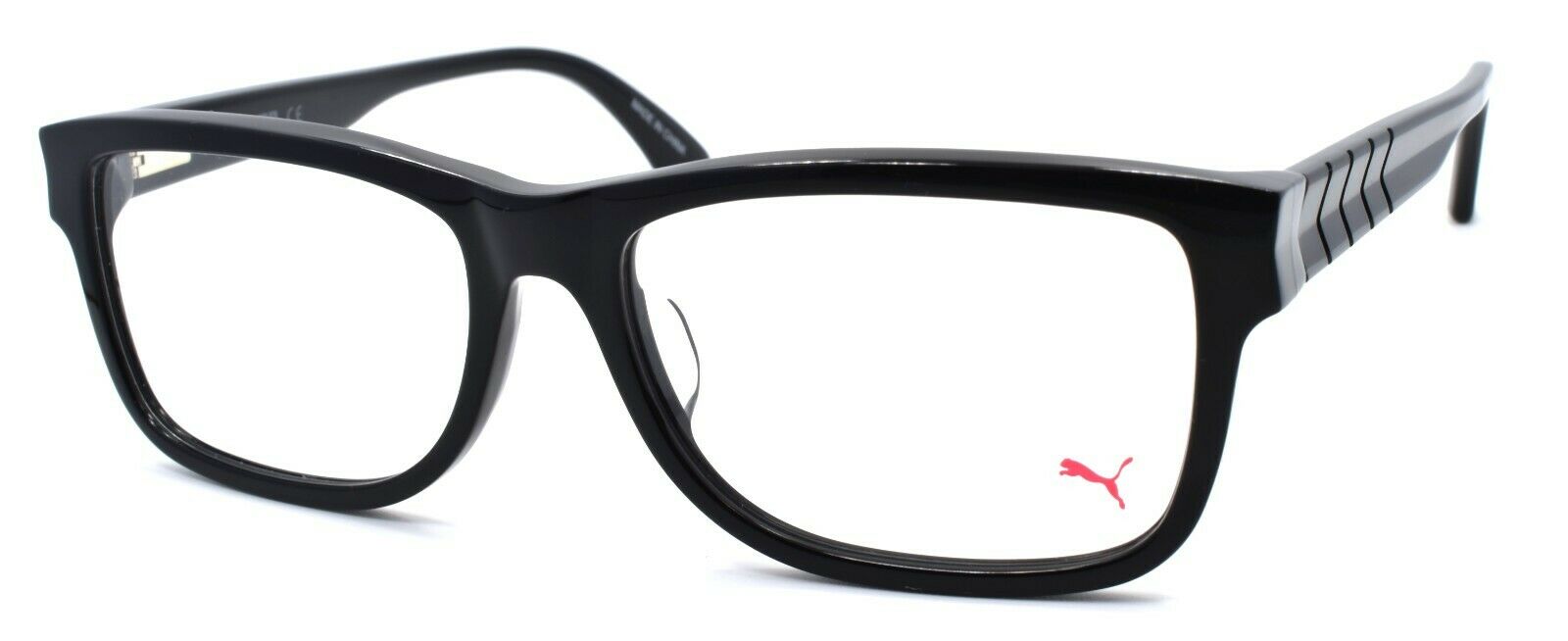 1-PUMA PU0047OA 008 Men's Eyeglasses Frames 57-17-145 Black-889652015620-IKSpecs