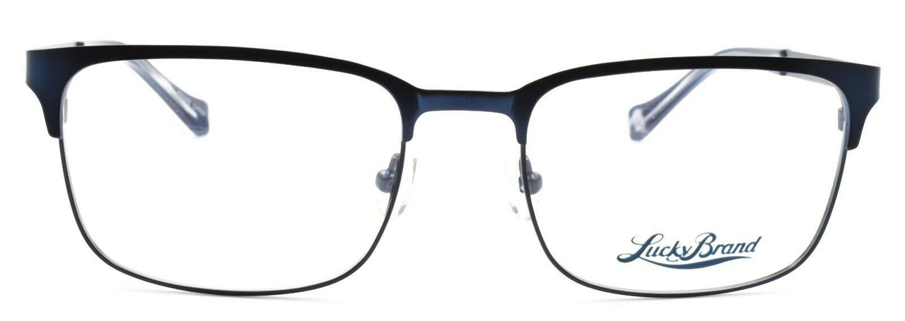 2-LUCKY BRAND D501 Men's Eyeglasses Frames 53-18-135 Blue + CASE-751286277432-IKSpecs