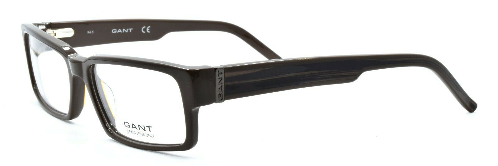 1-GANT G Bendels BRN Men's Eyeglasses Frames Rectangle 53-15-140 Brown + CASE-715583138186-IKSpecs