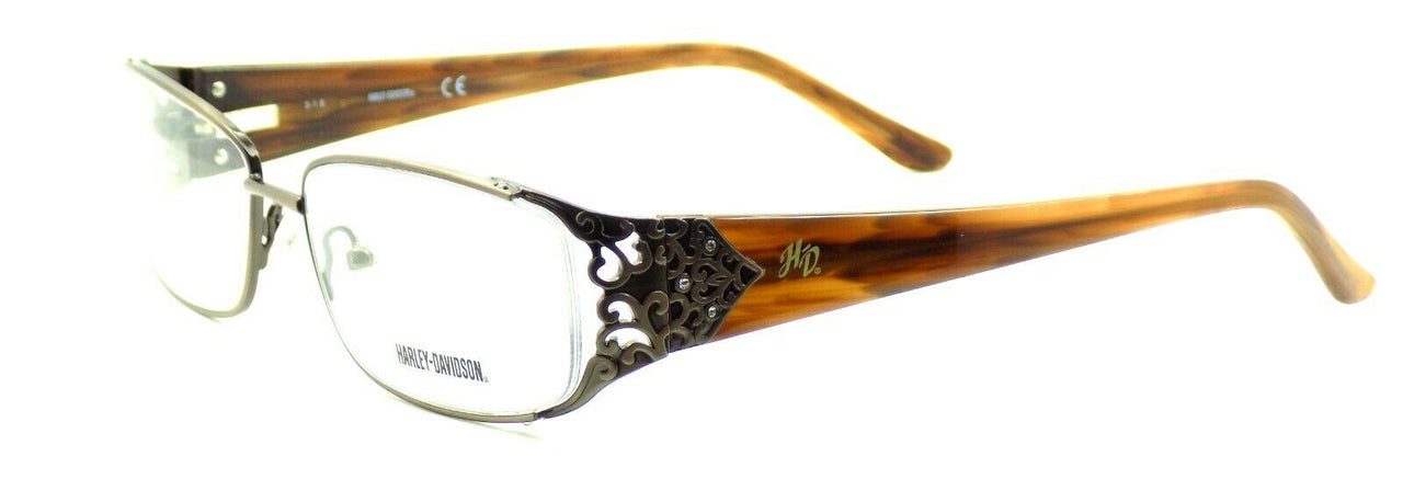 1-Harley Davidson HD0522 046 Women's Eyeglasses Frames 54-16-140 Matte Light Brown-664689758593-IKSpecs
