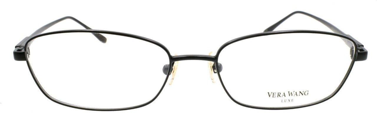 Vera Wang Miriam BK Women's Eyeglasses Frames 51-16-132 Black Titanium Crystals