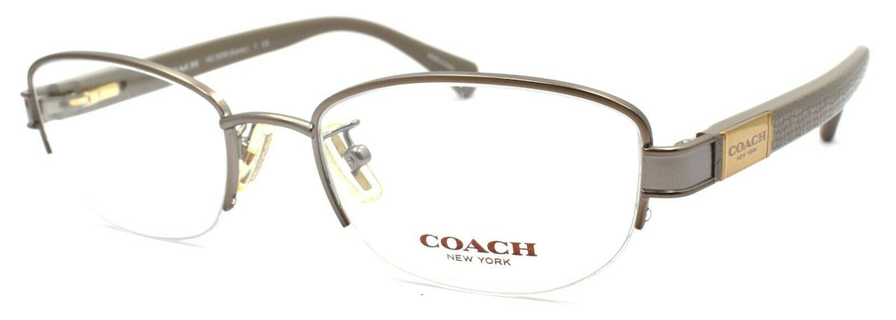 1-COACH HC5059 9198 Kacey Women's Eyeglasses Half Rim 50-18-135 Sand / Sepia-725125924788-IKSpecs
