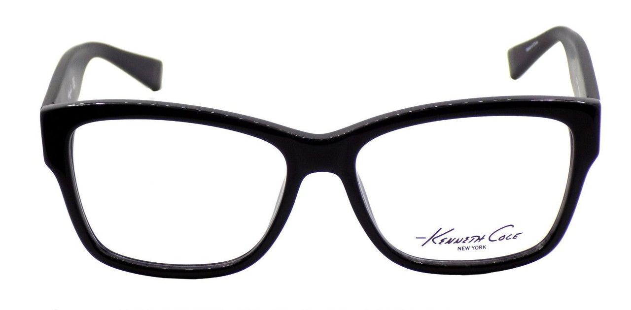 2-Kenneth Cole NY KC0247 001 Women's Eyeglasses 53-15-140 Shiny Black + CASE-664689822577-IKSpecs