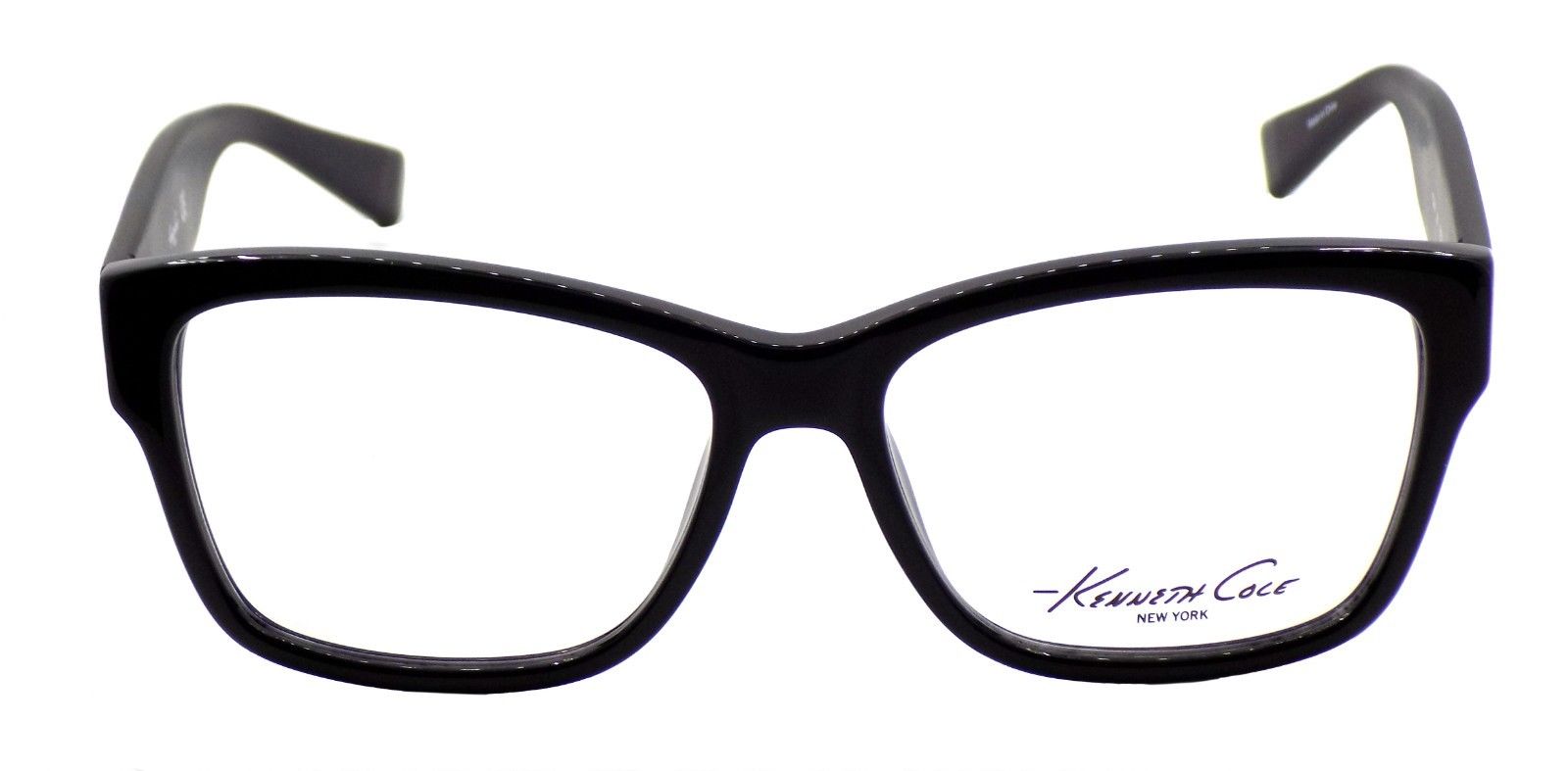 2-Kenneth Cole NY KC0247 001 Women's Eyeglasses 53-15-140 Shiny Black + CASE-664689822577-IKSpecs