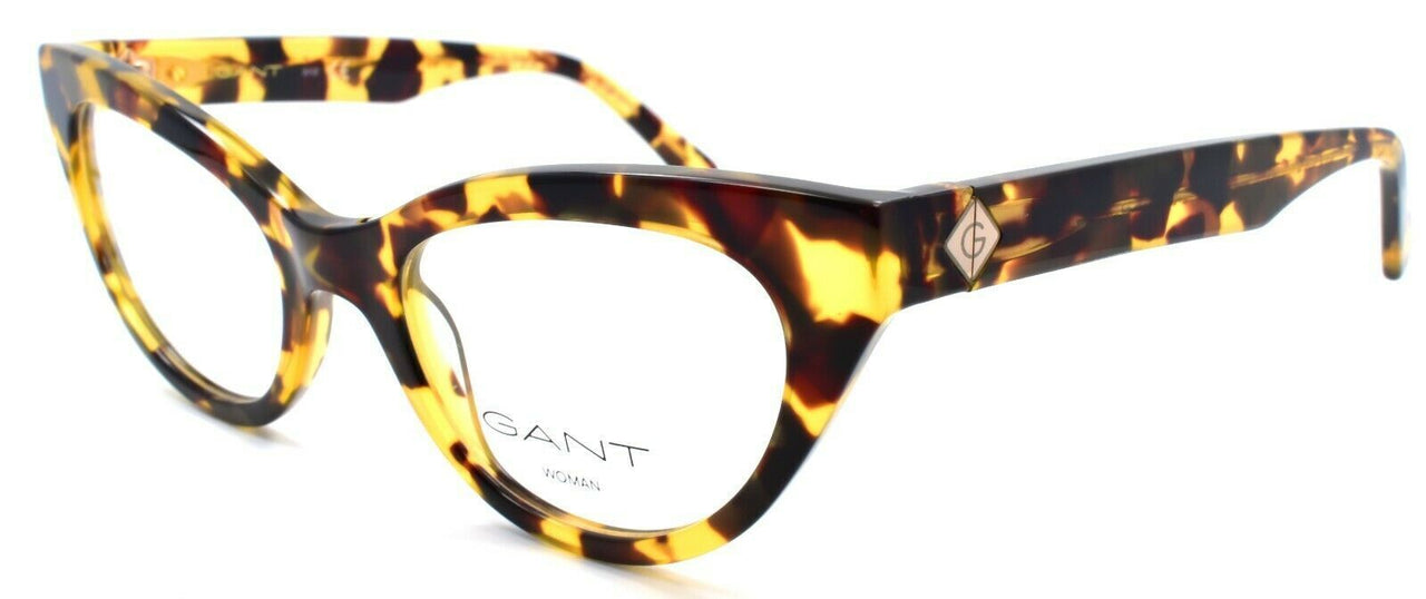 1-GANT GA4100 053 Women's Eyeglasses Frames Cat Eye 51-20-140 Blonde Havana-889214176011-IKSpecs