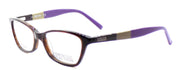 1-Kenneth Cole REACTION KC0766 048 Women's Eyeglasses Frames 52-16-140 Dark Brown-664689666430-IKSpecs