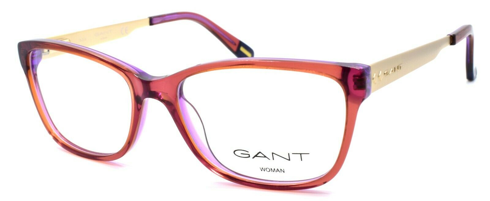 1-GANT GA4060 083 Women's Eyeglasses Frames 52-16-135 Violet / Gold-664689800896-IKSpecs