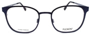 4-Flexon FLX 1004 MAG 412 Men's Eyeglasses Navy 50-19-145 + Clip On Sunglasses-883900206839-IKSpecs