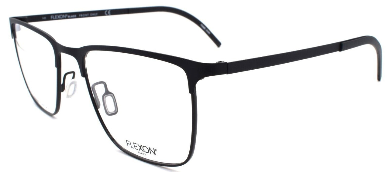 1-Flexon B2033 002 Men's Eyeglasses Matte Black 53-19-145 Flexible Titanium-883900207614-IKSpecs