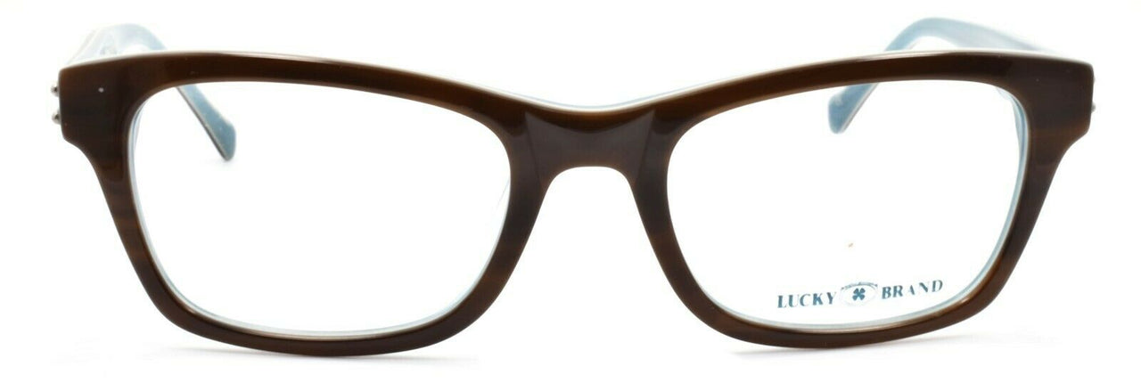 2-LUCKY BRAND Tropic UF Women's Eyeglasses Frames 52-20-140 Brown + CASE-751286248203-IKSpecs