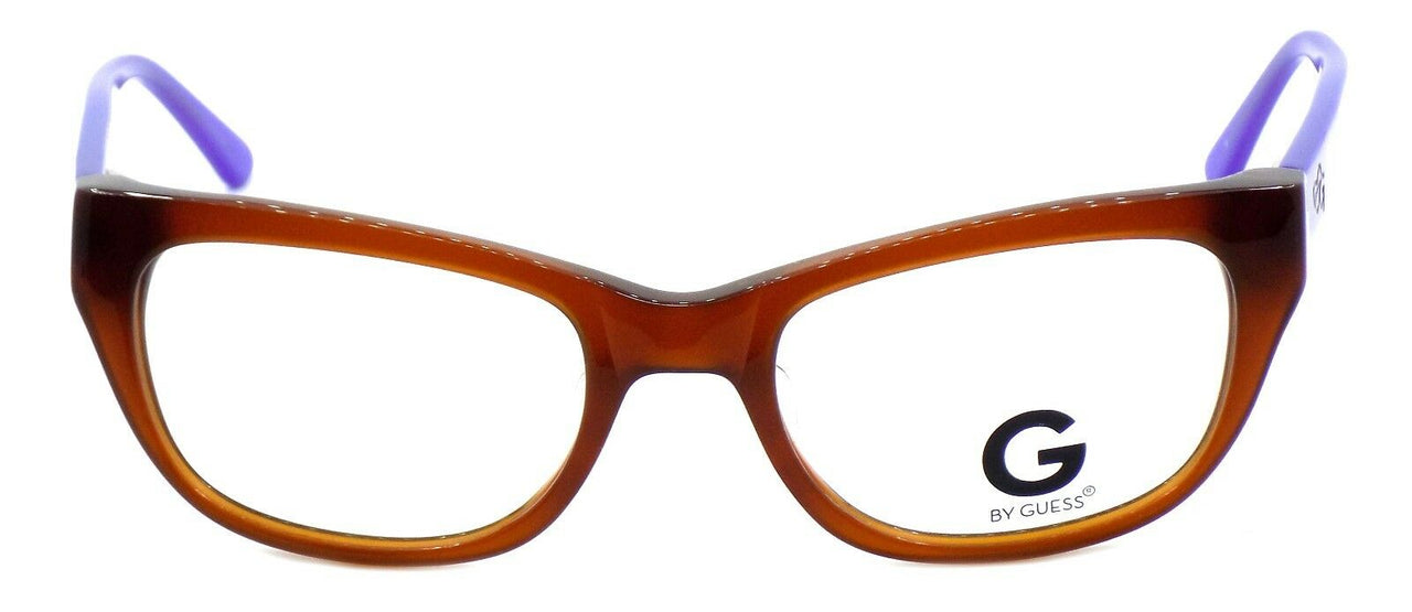 2-G by Guess GGA102 BRN Women's ASIAN FIT Eyeglasses Frames 52-19-135 Brown-715583637894-IKSpecs