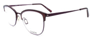 1-Flexon W3023 505 Women's Eyeglasses Frames Plum 52-20-140 Flexible Titanium-883900205368-IKSpecs