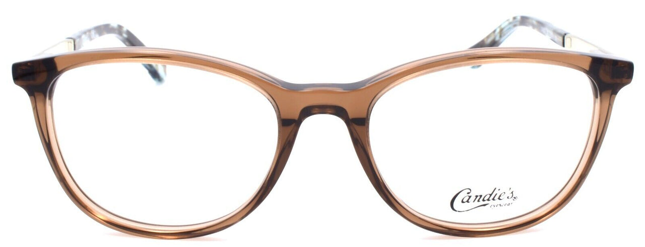 2-Candies CA0503 047 Women's Eyeglasses Frames Petite 47-16-130 Light Brown-664689909568-IKSpecs