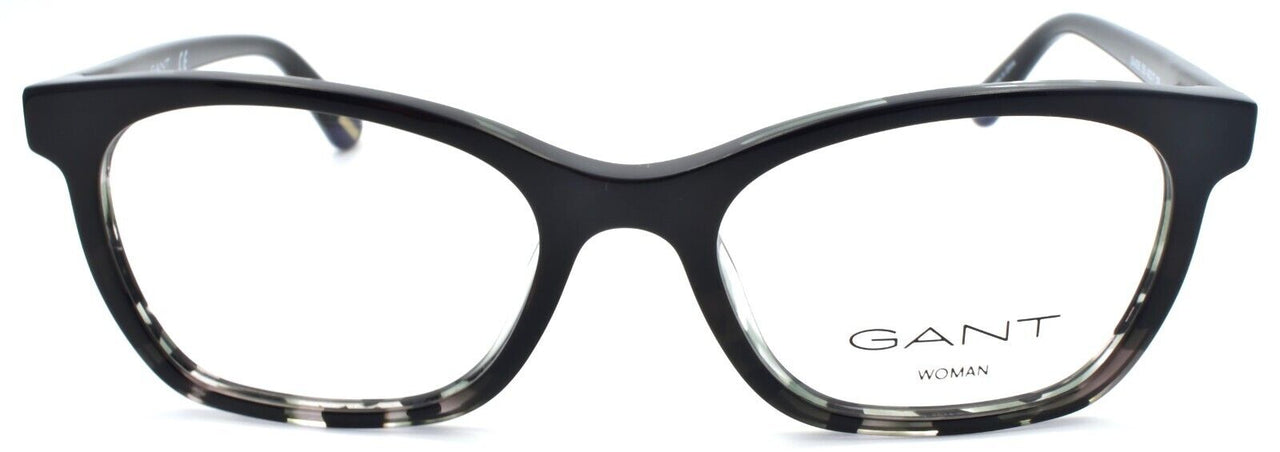 2-GANT GA4095 055 Women's Eyeglasses Frames Petite 49-17-135 Black Havana-889214125859-IKSpecs