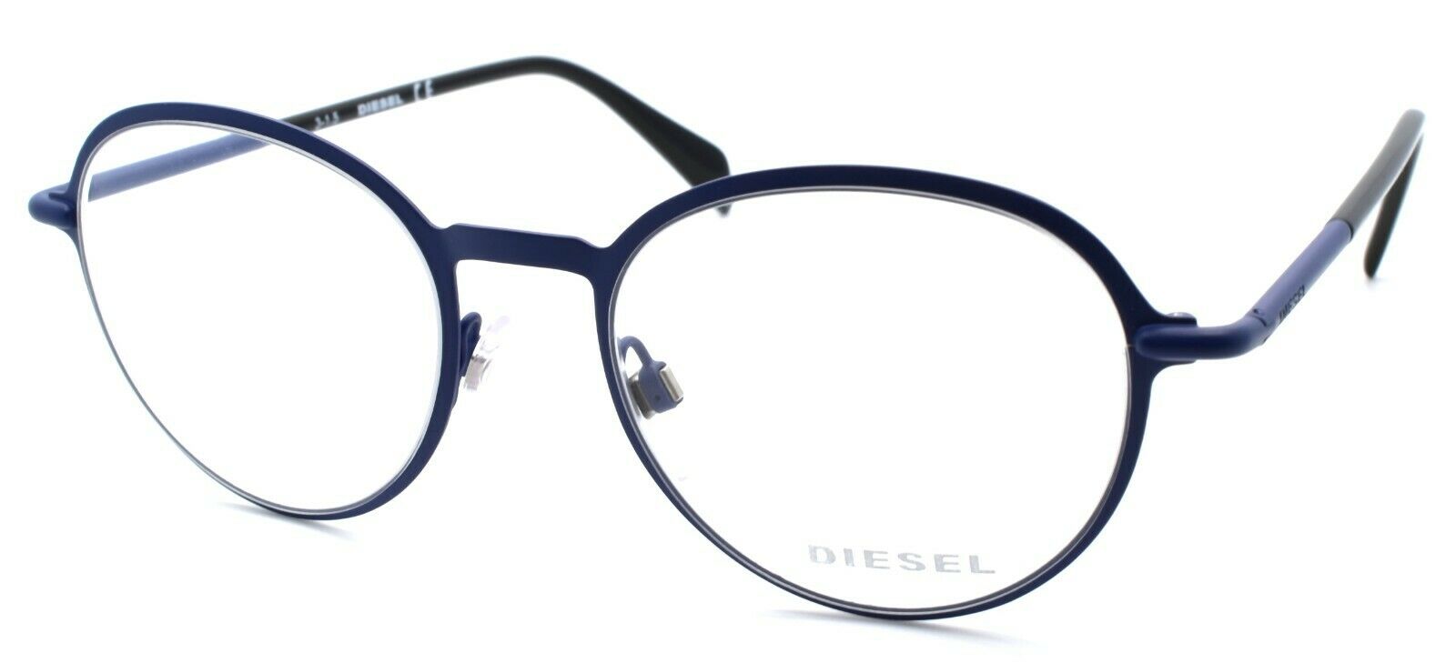 1-Diesel DL5165 092 Unisex Eyeglasses Frames 49-19-145 Matte Blue-664689708499-IKSpecs