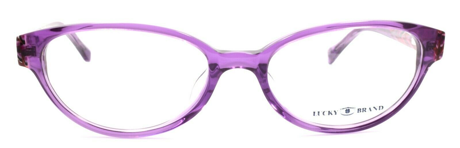 2-LUCKY BRAND Sunrise UF Women's Eyeglasses Frames 52-17-140 Purple + CASE-751286256628-IKSpecs