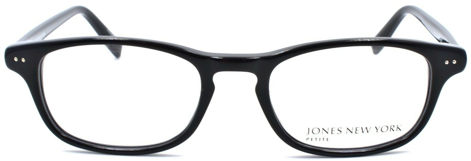 2-Jones New York JNY J222 Women's Eyeglasses Frames Petite 46-17-135 Black-751286257038-IKSpecs