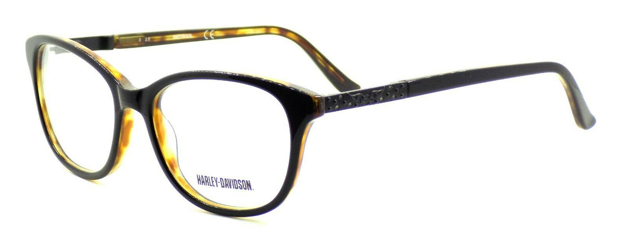 1-Harley Davidson HD0523 005 Women's Eyeglasses Frames 52-16-135 Black + CASE-664689756513-IKSpecs