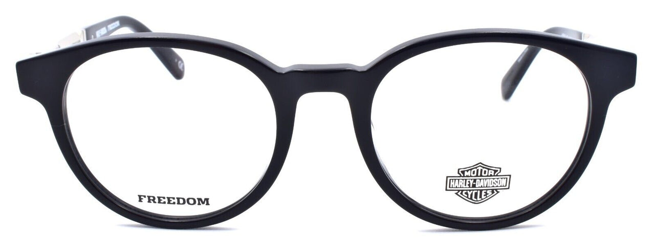 Harley Davidson HD9015 001 Men's Eyeglasses Frames 51-20-145 Black